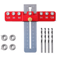 thumbnail image 3 of Cabinet Hardware Jig,Doweling Jig, Aluminum Alloy Punch Locator for Door Drawer Cabinet Knobs,Handles and Pulls, 3 of 10