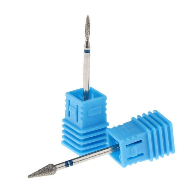 Set de 2 Brocas de Esmeril para manicura Baoblaze