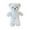 White, variant on Boovnll Teddy Bear, 11" Cute Soft Plush Bear Cuddly Plushies Stuffed Bear for Kids Girls Boys Educational Learning, Bedtime Gifts, Stuffed Animals