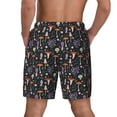 thumbnail image 4 of Goofa Mushroom Printed Men's Swim Trunks Board Shorts Quick Dry Mens Swimming Trunks with Compression Liner,Breathable Fit Hawaii Beach Shorts-3X-Large, 4 of 9