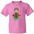 thumbnail image 3 of Inktastic Fishing Boy, Brown Hair, Fisherman, Fishing Rod Youth T-Shirt, 3 of 5