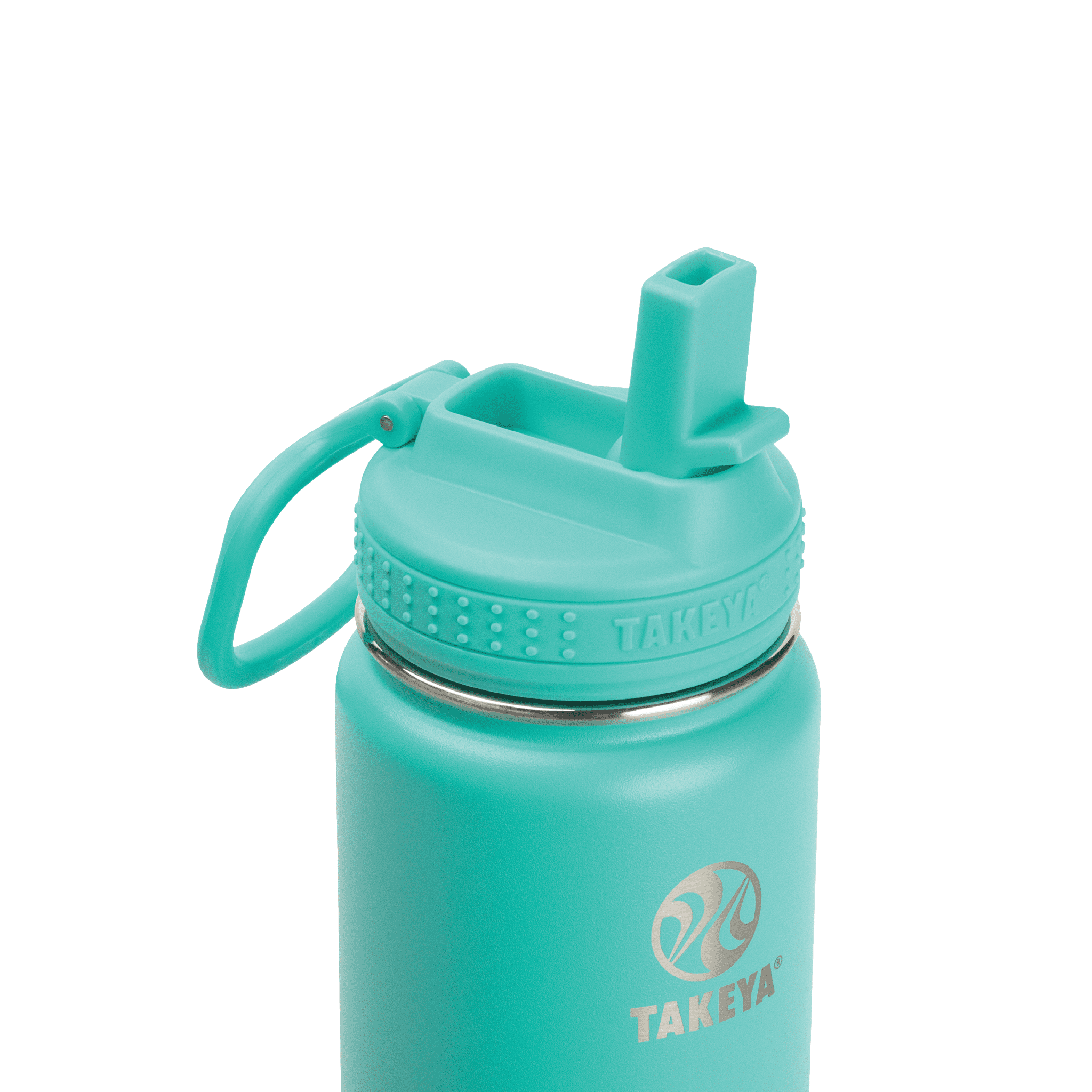  Takeya Actives Insulated Stainless Steel Water Bottle with  Straw Lid, 24 Ounce, Blush : Everything Else