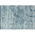thumbnail image 5 of Freida FY70A Blue Frost Vintage Farmhouse Blue Area Rug, 5'x7', 5 of 5