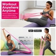 thumbnail image 5 of Bandas de resistencia WALITO 4.9ft Set 3 niveles para terapia física pilates y yoga, 5 of 5