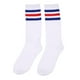 thumbnail image 4 of Golf Stripe Thigh Calcetines  Calcetines S S blanco + rayasB shamjiam Calcetines altos de la rodilla, 4 of 9