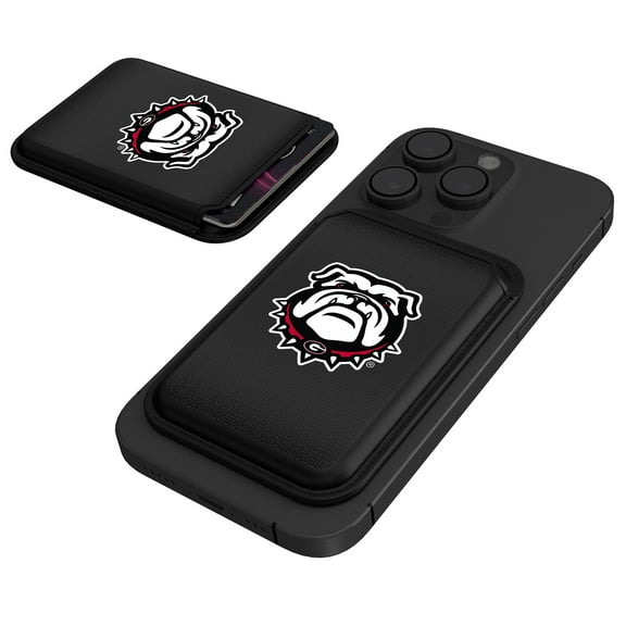Keyscaper Georgia Bulldogs Magnetic Credit Card Wallet