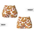 thumbnail image 5 of Lsque Peanuts4 Pattern High Waisted Biker Shorts for Women-Tummy Control Fitness Athletic Workout Running Yoga Gym Shorts,Moisture-Wicking-X-Large, 5 of 9