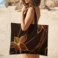 thumbnail image 5 of Bohemian Pattern Waterproof Picnic Blanket with Foldable Zipper, Suitable for Outdoor Use, Suitable for Travel, Camping, Beaches, Parks, Grasslands, Picnic Blanket Accessories, 5 of 8