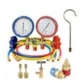 thumbnail image 1 of R410A R22 R134a R404A Manifold Gauge Set HVAC A/C with Hoses Adjustable ,Easy to Operate, 1 of 6