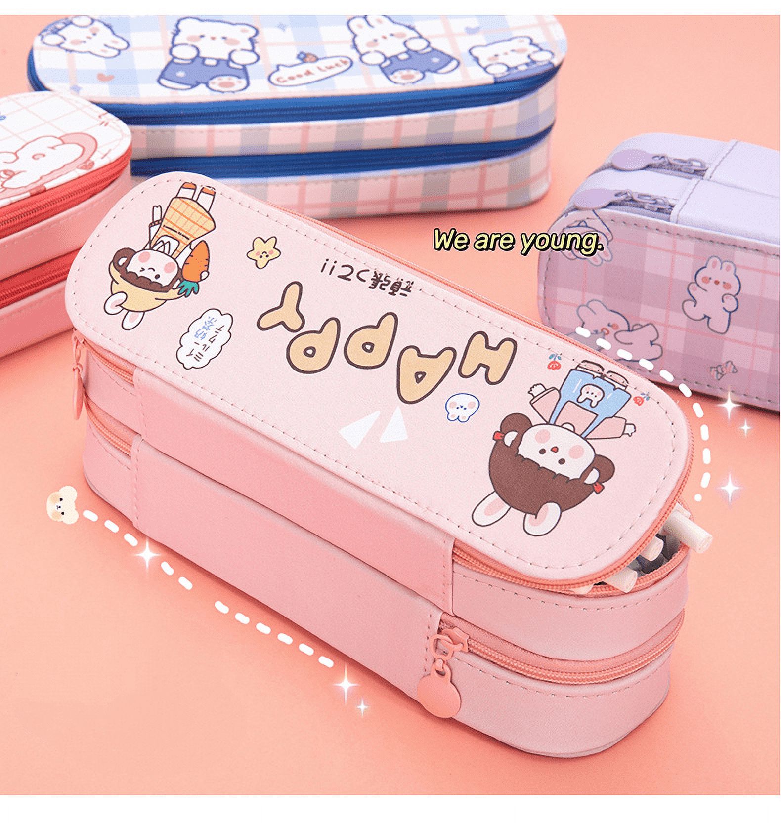 Trousse De Papeterie 20 Pièces – Fournitures Scolaires Complètes Avec Trousse – Pour Primaire Et Collège