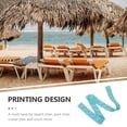 thumbnail image 4 of 2pcs Elastic Towel Fixing Bands Beach Chair Silicone Straps Fixing Straps, 4 of 9