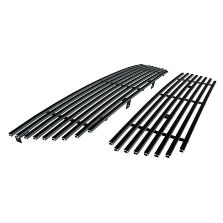 APS Premium Stainless Steel Black Billet Grille Grill Compatible with Ford Escape 2005-2007 Combo N19-H33978F