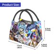 thumbnail image 3 of Yu-Gi-Oh! Go Rush Portable Lunch Bags Insulation Lunchbag Thermal Bento Bag Lunch Box Reusable Picnic Bag Snack Bag Ice Bag, 3 of 9