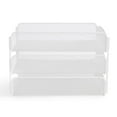 thumbnail image 4 of Safco Onyx 3 Tray Steel Metal Desk Organizer in White, 4 of 20