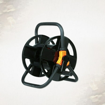 Raindrops Multifunctional Garden Hose Reel Car Wash Hose Rack Black