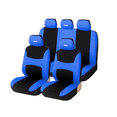 thumbnail image 1 of Fundas De Asiento Universales Comfort Car Covers 9 Piezas Belug, Azul, 1 of 5