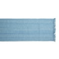 thumbnail image 3 of Variegated Light Blue Fringe Table Runner 13x72, 3 of 3