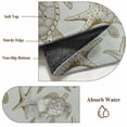 thumbnail image 6 of Gray Green Coastal Area Rugs 8'x10', Washable Small Throw Rugs for Living Room Patio, Summer Beach Ocean Sea Turtle Starfish Indoor Outdoor Rug Non-Slip Low Pile Carpet Runner Reversible Floor Mats, 6 of 8