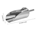 thumbnail image 3 of 1Pc Stainless Steel Ice Tube Scoop with Handle for Kitchen Home Bar Party, 3 of 8