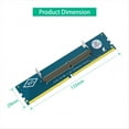 thumbnail image 4 of Tarjeta Adaptadora de Memoria RAM DDR5 para Computadora PortáTil A SO DDR5 U-DIMM para Escritorio, Comprobador de Memoria Convertidor de SO DDR5 A DDR5 U-DIMM, 4 of 7