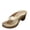 Gold, variant on Womens Flip Flops Chunky Heel Sandals for Women Summer Dressy 2026 Arch Support Comfortable Orthopedic Slip-On Open Toe Heeled Flip Flops Bridal Party Wedding Shoes Casual Wedge Thong Sandals