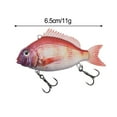 thumbnail image 1 of VIB 3D Soft Fishing Lures Dynamic Swimbait Vibration Sinking Sea Fishing Baits, 1 of 10