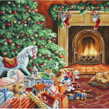 UPC: 4840746065170 | Counted Cross Stitch Kit Cozy Christmas L8009