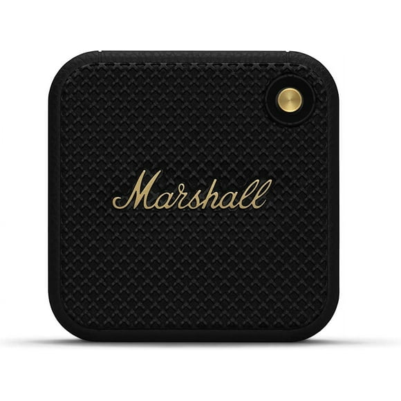 Marshall Willen Portable Bluetooth Speaker - Black & Brass