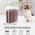thumbnail image 2 of Recipiente de almacenamiento de alimentos LEAWALK para perros y gatos de 2,3 a 3,2 kg, 2 of 7