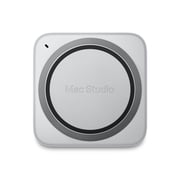 Apple Mac Studio MQH73LL/A Desktop Computer, Apple M2 Max, 32 GB, 512 GB SSD, Silver