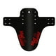 thumbnail image 5 of Sonducket Guardabarros de bicicleta Premium Guardabarros de carbono resistente al desgaste/Guardabarros de bicicleta trasera Engranajes de protección Ciclismo Rojo Sonducket CZ13133-02B, 5 of 6