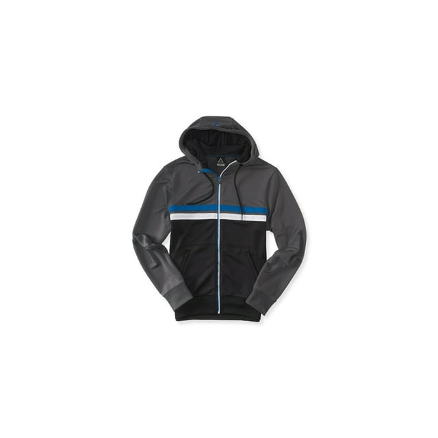 Chaqueta deportiva Aeropostale Hombre Negra Mediana