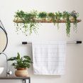 thumbnail image 3 of Xihbxyly Ventas de Liquidación de Hoy Pegatinas En El Área Metropolitana, Pegatinas para Inodoro, Plantas Verdes, Decoración de Baño, Pegatinas de Pared Autoadhesivas Al Por Mayor de Pvc, 3 of 6