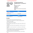 thumbnail image 2 of Rear Brake Pad and Rotor Kit - Compatible with 2019 - 2022 Mazda CX-5 - Dynamic Friction, 2 of 2
