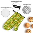thumbnail image 3 of Cauagu Autumn Harvest Cartoon Corn Print Oven Mitts and Pot Holders 4 pcs Set,Extra Thicken Long Kitchen Oven Glove Potholders BBQ Gloves-Oven Mitts and Pot Holders(11 Inch), 3 of 6