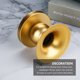 thumbnail image 4 of WHAMVOX 1Ud Soporte Para Vela De Hierro Decorativo Dorado Para Y, 4 of 7