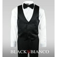 thumbnail image 3 of Black Tuxedo Suit Complete Outfit for Little Boys, 3 of 6