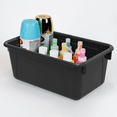 thumbnail image 3 of Pen+Gear Plastic Small Cubby Bin, Craft and Hobby Storage, Black, 5-Pack, 3 of 10