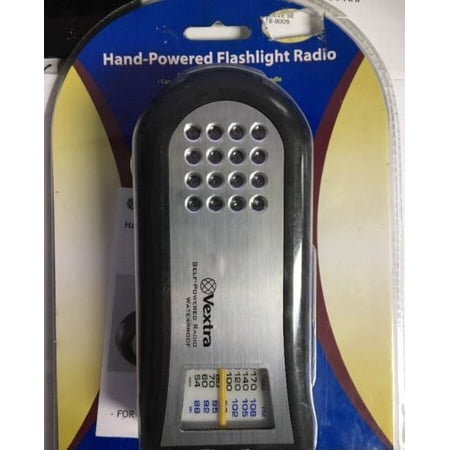 Hands Free Emergency Speakerphone - Hand Powered Flashlight Radio