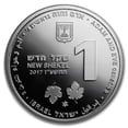 thumbnail image 2 of 2017 Israel Silver 1 NIS Adam and Eve Prooflike, 2 of 5