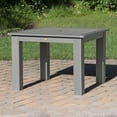 thumbnail image 2 of Highwood's 42" x 42" Square 5-pc Hamilton Dining Set - Dining Height, Outdoor, Eco-friendly, Synthetic Wood, 2 of 2