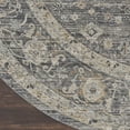 thumbnail image 4 of Nourison Nyle Bohemian Persian Slate Multicolor 7'10" x round Area Rug, (8 Round), 4 of 8