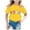 Yellow, variant on ibiyuan Girls T Shirts 5t Short Sleeve Shirts Toddler Girl Tops 5t Toddler Girl Shirt Crew Neck Novelty Print Basic Tee Soft Casual Summer Tops,10-12 Years