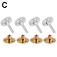 thumbnail image 1 of 4Pcs Table Chair Leveling Feet M8x30mm Furniture Cabinet Leveler Adjustable Feet Heavy Furniture Legs Hardware Balance Foot, 1 of 4