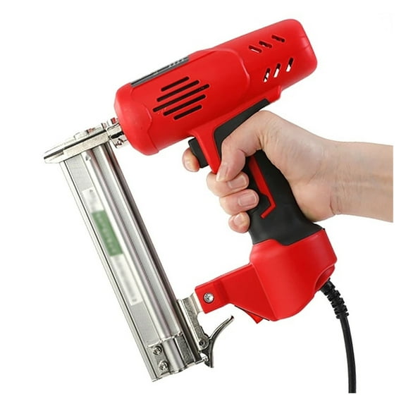 2600W Electric Nailer And Stapler Furniture Staple Gun For Wood Frame Carpentry Woodworking Construction Electric Tools F30 ,Easy Adapter & Wide Applications