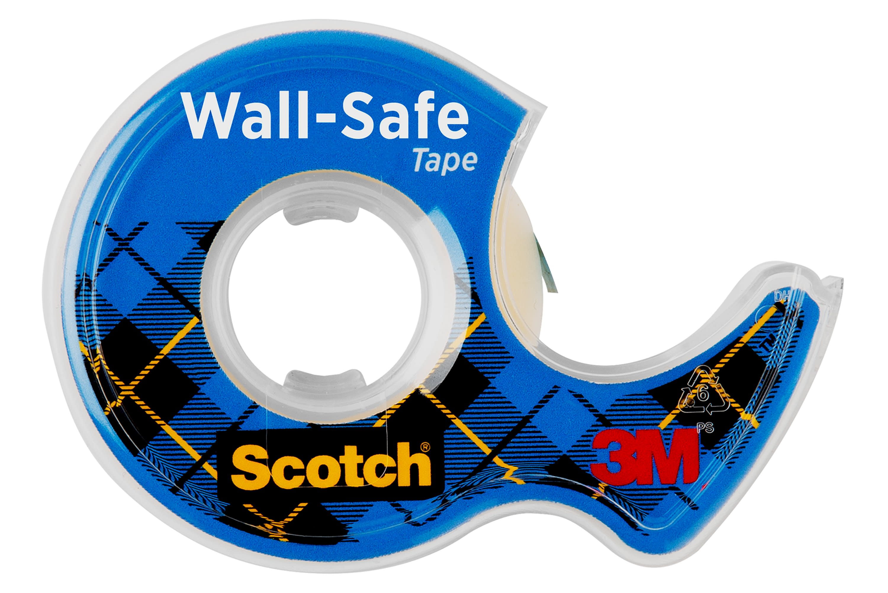 Scotch Wall-Safe Tape Dispenser, 3/4 in. x 650 in., 1 Dispenser 