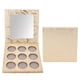 thumbnail image 2 of Caja de sombras de ojos vacía, 9 colores de sombras de ojos vacías Paleta de sombras de ojos vacía Paleta de maquillaje vacía Aspecto llamativo, 2 of 14
