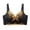 Black, variant on Embroidery Bras for Women Wireless Push up Bralette Full Coverage Breathable Adjustable Straps Bras Red 34