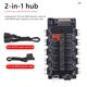 thumbnail image 3 of Ventilador de refrigeración 2 en 1 Hub 5V 3PIN ARGB SATA Power Multi Splitter 10 Way para PC Case, 3 of 9