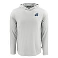 thumbnail image 2 of Men's Cutter & Buck Gray Chicago White Sox Coastline Epic Comfort Recycled Eco Hoodie Long Sleeve T-Shirt, 2 of 3